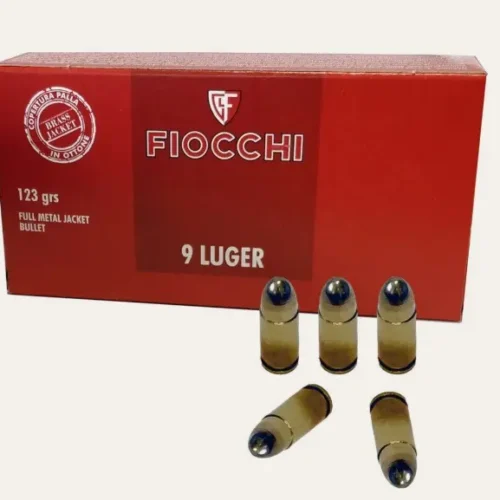 FIOCCHI 9X19 FMJ 124grs.